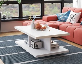 Stolik kawowy Grafi 100x60 biały mat