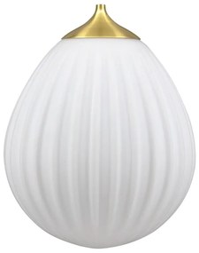 Abażur w biało-złotym kolorze ø 27 cm Around the World Medium – UMAGE