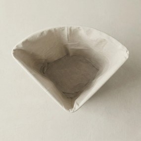 Narożny kosz na pranie ARCO, bambus, 60 l