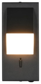 Kinkiet LED w kolorze matowej czerni Raglan – Trio