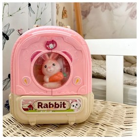 Woopie królik w plecaku 3w1 farma domek ogródek