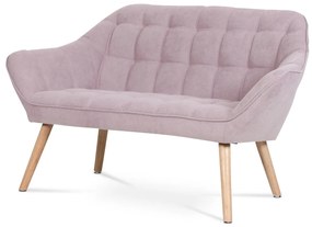 Dwuosobowa sofa AK-322 PINK2, różowa