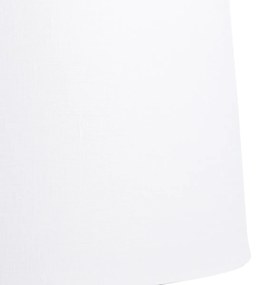 Abażur z lnu biały 45 cm