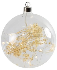 Świecąca kula dekoracyjna LED TANIA 16 cm