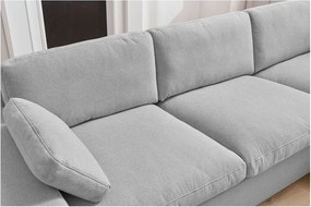 Jasnoszary narożnik Belair – Bobochic Paris