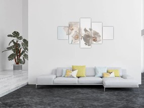 Obraz białej orchidei (125x70 cm)