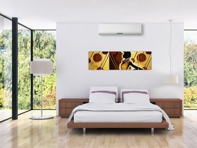 Obraz artystycznego malarstwa starożytnego (170x50 cm)