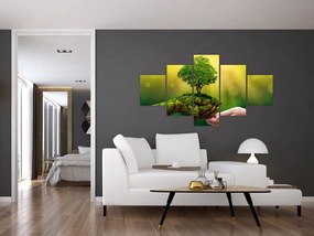 Obraz - Matka ziemia (125x70 cm)