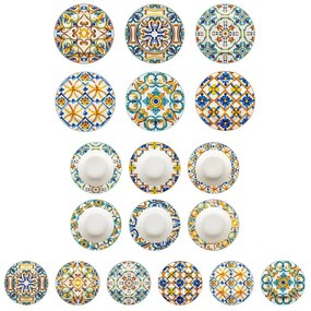 Zestaw talerzy 18 szt. Medicea – Brandani