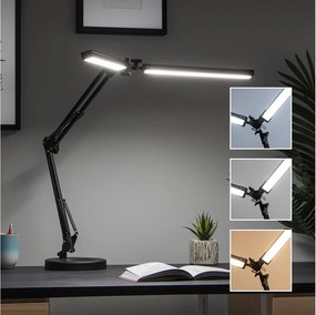 BRILAGI - LED Ściemniana lampa stołowa VARIO LED/15W/230V 3000-6000K czarna