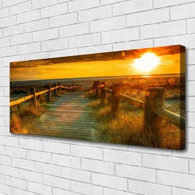 Fotoobraz na płótnie Sylwetka Miasta o Zmierzchu