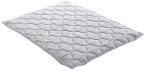 Nakładka na materac 140 x 190 cm z pamięcią kształtu gr. 5 cm - NAKARA od YSMÉE