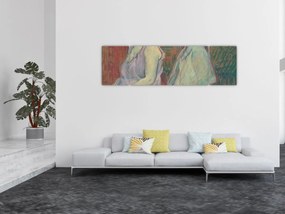 Obraz - Henri de Toulouse-Lautrec, Rue des Moulins, reprodukcje (170x50 cm)