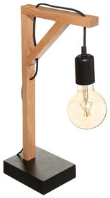 Atmosphera - Lampa stołowa WILD 1xE27/25W/230V sosna