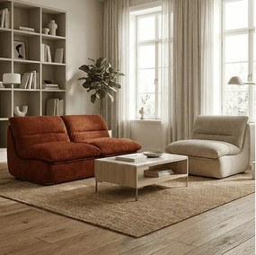 Coco Living Zestaw Nuvia Living 3-osobowy – czekoladowy i piaskowy