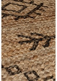 Naturalny chodnik z juty 60x230 cm Rowen – Flair Rugs