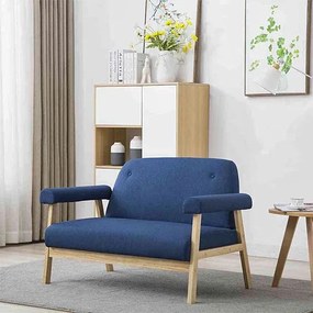 2-osobowa sofa tapicerowana Uxis 2B - granatowa