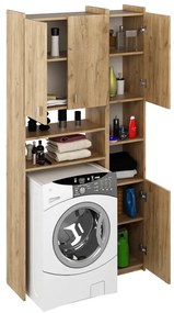 Szafka nad pralką MIRALI, dąb artisan