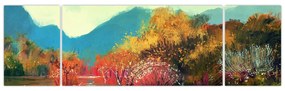 Obraz - Kolory jesieni (170x50 cm)