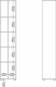 Zestaw mebli do biura loft Sign jackson hickory/szary mat