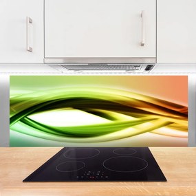 Panel Szklany do Kuchni Nowoczesny Wzór Geometryczny