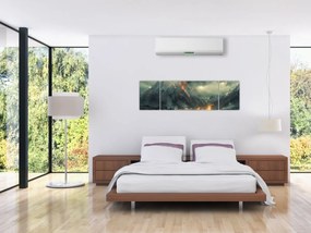 Obraz - Erupcja wulkanu (170x50 cm)