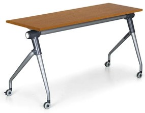 Stół ze składanym blatem TRAINING PLUS, 145x45 cm, czereśnia