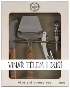 Bohemia Gifts Zestaw do krojenia sera - Dlawiniarzy