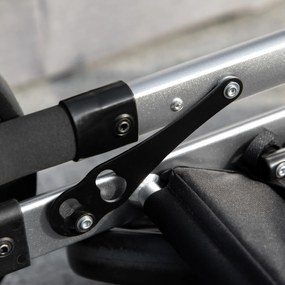 Outsunny Wózek dla Psa 2w1 Składany z Poduszką 1 Kosz Czarny do 20kg | Aosom PL