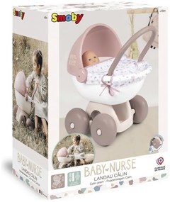 Smoby baby nurse wózek głęboki dla lalki z plastikowym daszkiem