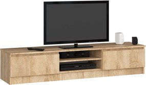 Skandynawska szafka pod telewizor dąb sonoma P1-D92