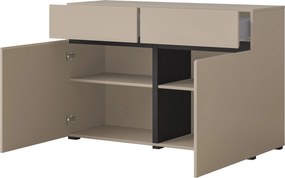Komoda INCROCIO 119 cm do Salonu Sypialni Odcienie beżu