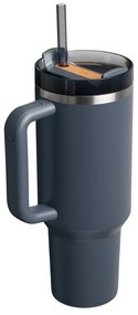Ciemnoniebieski termos ze słomką 1,18 l Quencher H2.O FlowState – Stanley