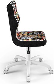 Krzesło z motywem dziecięcym Petit White rozmiar 3 (119-142 cm)
