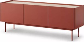Szafka RTV Lobster – nowoczesna szafka pod TV do salonu na metalowych nóżkach, minimalistyczny design