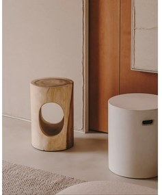 Okrągły betonowy podnóżek ogrodowy ø 37 cm Aiguablava – Kave Home