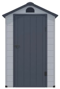 Wiata ogrodowa z szarej żywicy - CESIO - 1,39m²