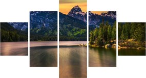 Obraz - Park Narodowy Grand Teton (125x70 cm)