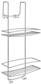 Półka łazienkowa 2-piętowa Metaltex Onda