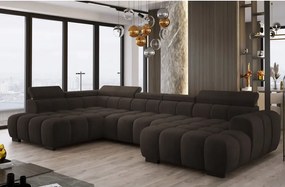 Narożnik BULL XL Lewostronny z elektryczną funkcją regulacji tkanina Salvador 04 WERSAL