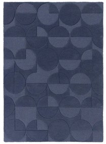 Niebieski wełniany dywan Flair Rugs Gigi, 120x170 cm