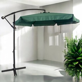 Składany parasol ogrodowy Floriva YN7011-GR, zielony