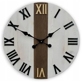 Zegar na ścianę nowoczesny efektowny okrągły cichy do kuchni salonu pokoju