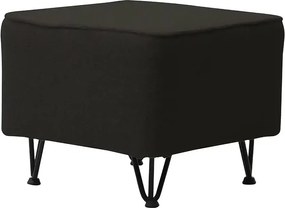 Podnóżek MARK 50 x 50 cm Czarny