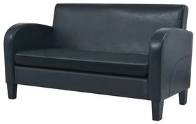 Dwuosobowa sofa Atlas 2X - czarna
