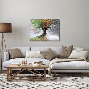Obraz - Drzewo czterech pór roku (70x50 cm)