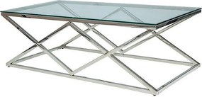 Ława ZEGNA A 120x60 srebrna