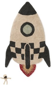 Bawełniany dziecięcy dywan do zabawy 85x135 cm Rocket – Lorena Canals