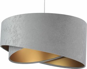 Lampa wisząca GEMSTONE szara/złota