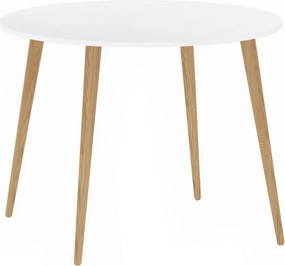 Okrągły stół Oslo 100x100 w stylu skandynawskim